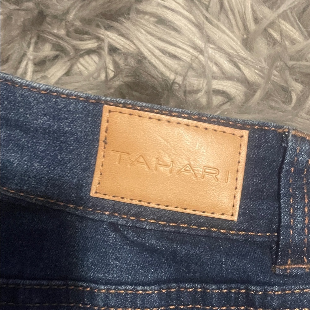 Tahari Dark Blue Skinny Jeans - Picture 5 of 7